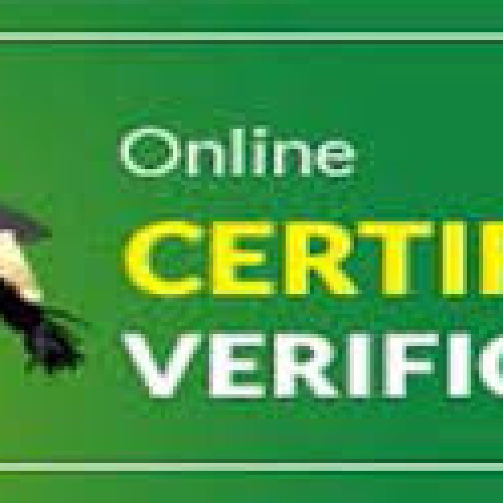 online nishe certificate verification