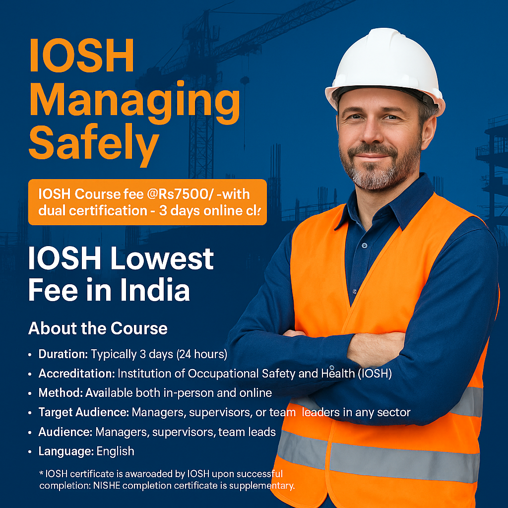 IOSH Managing Safely Course