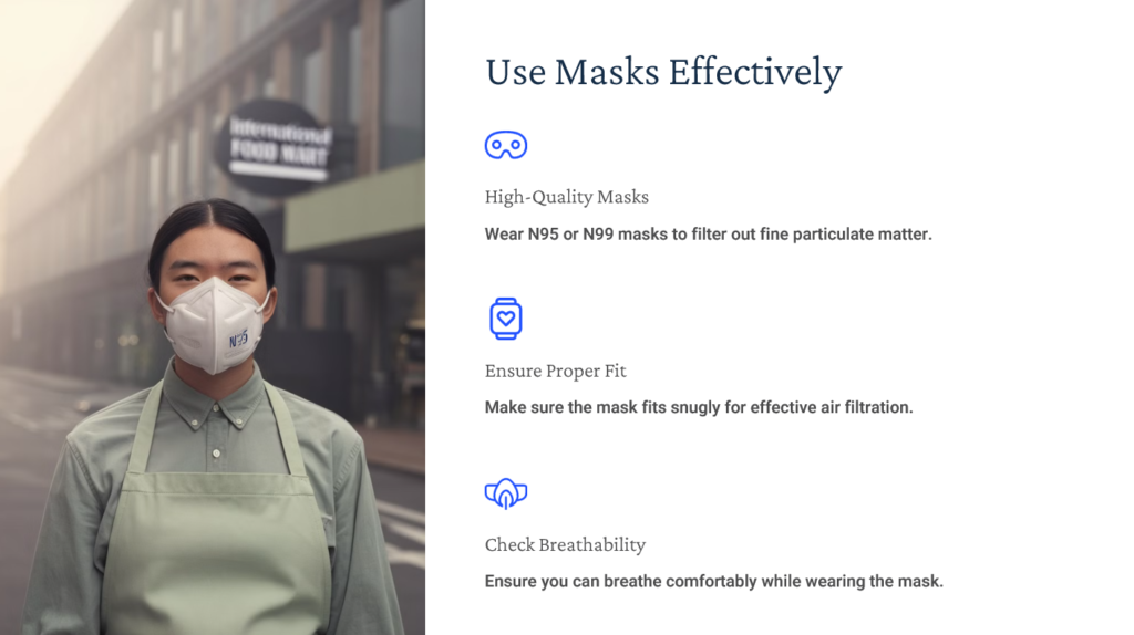 USE MASK EFFECTIVLY